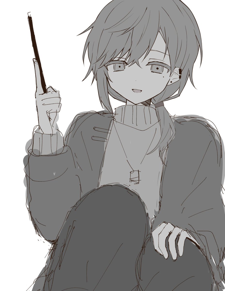 「どれ完成させるか悩みです 」|わかのイラスト