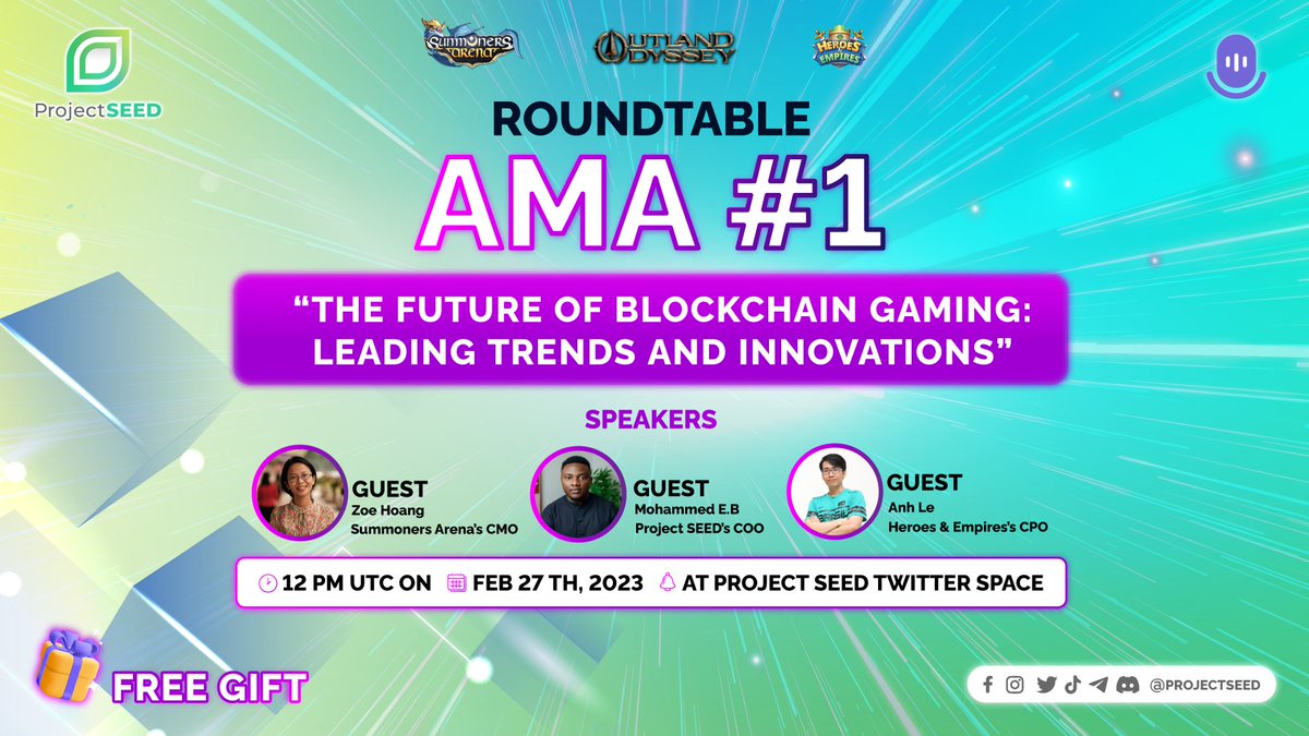 Join the discussion with industry experts in this Twitter Space‼️ We have amazing guests from top web3 games and free gifts for lucky winners🎁

 🎙x.com/i/spaces/1ZkKz…

🎁Outland Odyssey: 10 Limited Edition NFT (released by Outland Odyssey when NFT Hunting Campaign 2nd Round