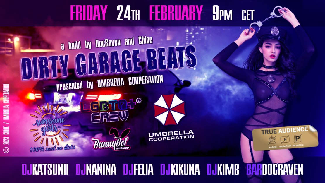 Kimb18_mnf's tweet photo. Tonight another Dirty Garage and i can close the night with a 1.5 hour set😊. Hope u come over and have some fun with me:) @3dxUmbrellaCoop #techno #3dxchat #partytime https://t.co/40NZeNvgwX