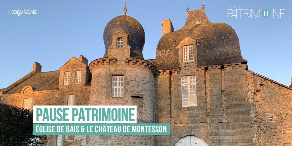 lescoevrons's tweet image. [PAUSE PATRIMOINE BALADE] L'équipe #patrimoine a bravé le froid pour vous présenter l'église de #Bais ainsi que le très beau château de Montesson en #Mayenne : youtu.be/D7m134TAf-4
Un grand merci aux propriétaires du château de nous avoir permis de pousser la porte d'entrée !