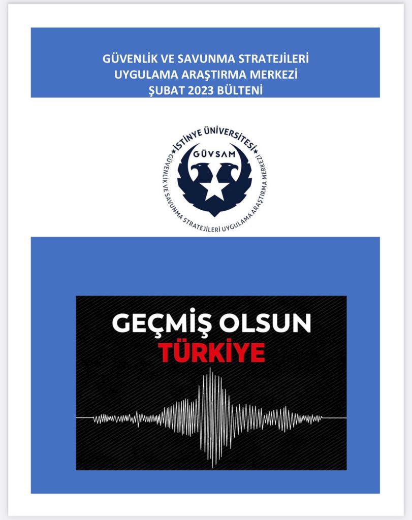 isuguvsam's tweet photo. Değerli takipçilerimiz,
GÜVSAM Gündeme Bakış Bültenimizin Deprem Özel Sayısına ;
https://t.co/4kBlOngbVv
adresimizden ulaşabilirsiniz. Saygılarımızla. 
#afetgüvenliği https://t.co/hpN3gHCl40