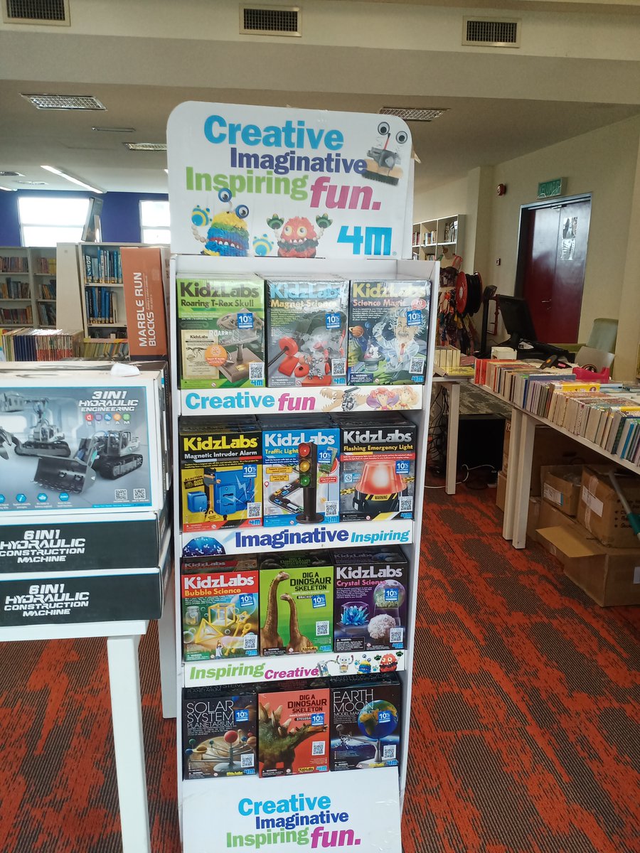 LibraryHISKL's tweet photo. Book Fair on Monday. See some of the educational toy collections already here. See u all next week! #HIS_learning 
@HELPISKL https://t.co/LMd9SJLd2O