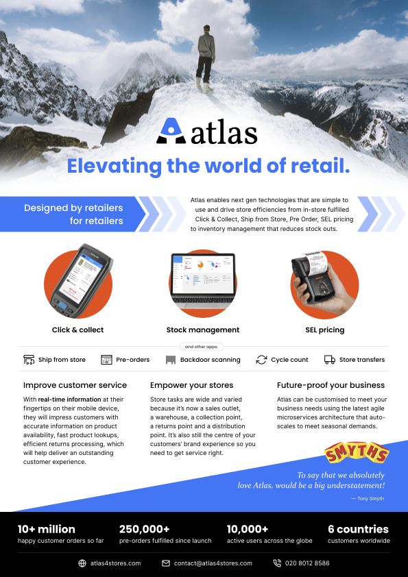ZakApps_Ind's tweet photo. Happy to share to all of you the reap of hard work from ZakApps team. We have launched our new Store Management Product "Atlas" (https://t.co/PaJlkUj3xm) that focuses on InStore Operations efficiency. 

Many thanks to the Smyths Toys management in driving us to the innovation. https://t.co/MULhqRfX6g