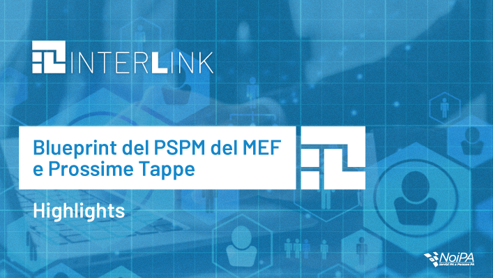 🔵#Interlink | Nel corso del #workshop organizzato dalla #DSII, è stato presentato il risultato della prima fase di lavoro relativa al caso d’uso italiano: il disegno per il Modulo di Pianificazione Strategica Partecipata del <a href="/MEF_GOV/">MEF</a>.

✅Leggi la news 👉 bit.ly/3IFnNBS