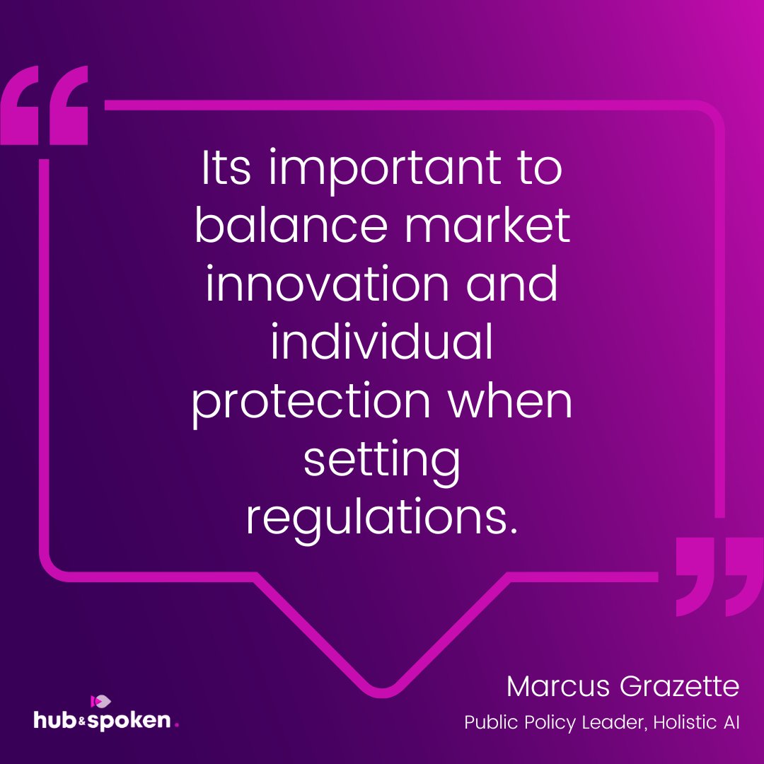 Ep.171: The societal impact of technology and the approach to setting policy 👉 hubs.la/Q01Dfl_D0

<a href="/mrjasonbfoster/">Jason Foster</a> and <a href="/mgrazette/">Marcus Grazette</a>, Policy Lead at <a href="/holistic_ai/">Holistic AI</a>, discuss policies and standards in data-driven technologies and the impact on consumers, innovation and citizens.