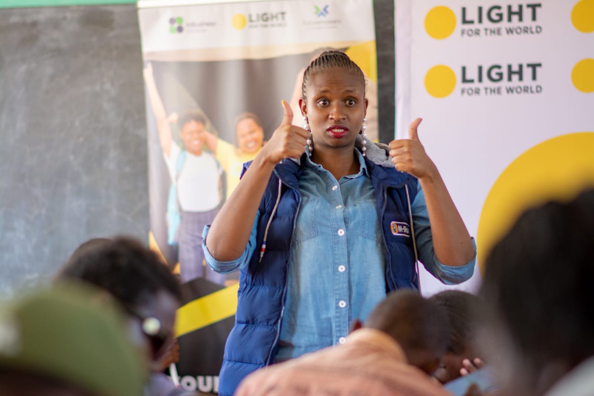 LftWKE's tweet photo. Our interactions with young people this week has been  amazing!

We launched #EmployabilitySkills training for learners at Machakos Technical Institute for the Blind; the 3rd Cohort to be engaged in the scale-up phase of our #EmployAble program with @StanChartKE.

#FutureReady 
. https://t.co/A0ve0GlHhE