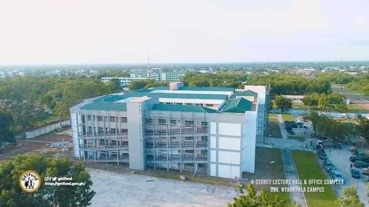 Construction of an Ultra Modern (4) storey Lecture Halls/Office Complex at the Nyankpala campus of the University of Development Studies (UDS).
This Project is being undertaken by the Bildex Company Ltd.

#BuildingGhanaTogether 
#PauseAndSaySomething