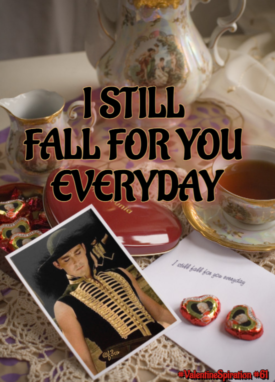 Franki3W's tweet photo. #ValentineSpiration #61
I still fall for you everyday.
#ValentinesDay2023 #Spirations #LeePace @leepace #TheFall #PaceYourself #VDay #RoyWalker #MaskedBandit #FallingForYou https://t.co/QDqxibg92r