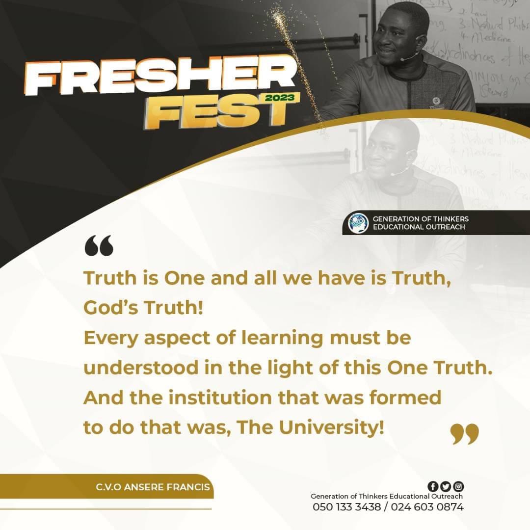 lifestrategistt's tweet photo. From our Just ended Fresher-Fest 2023 

PART 3
Organized for all 1st years in all Tertiary Institutions.
#FresherFest
#PastorAnsere
#GenerationOfThinkers 
#EducationalOutreach https://t.co/zc6eelLUEJ