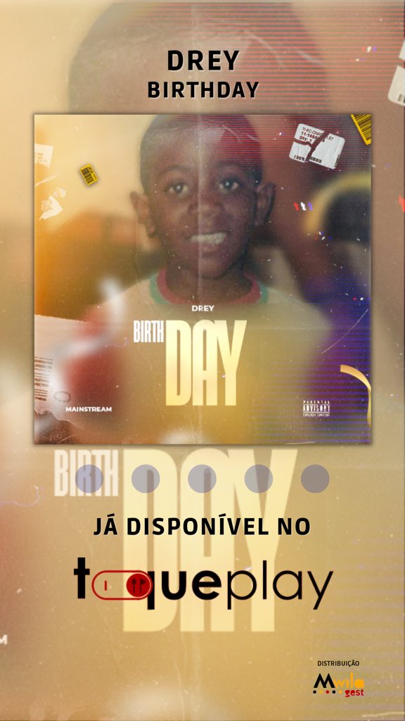 Bimma_MSTM's tweet image. Drey - Birthday (Maxi single)

Já disponível no @toqueplay 
linktr.ee/mainstreammstm

#mainstreaméoteam #mstm2k23