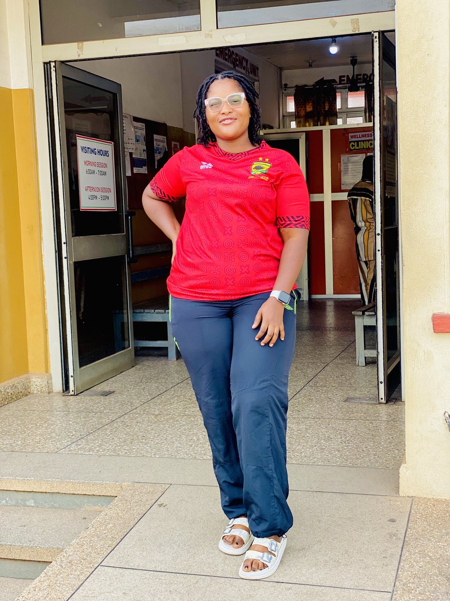 CelebNurse4's tweet photo. It’s a Fabulous Friday Morning. Are you getting ready for the fanfest? 1/3/23 at the Baba Yara Sports stadium , it’s @AsanteKotoko_SC against @BechemUnitedFC . Let’s make it a red day 🔥
#CelebrityNurse #WoKumApemAApemBeba #FanFest23 https://t.co/QvrIB8V1wm