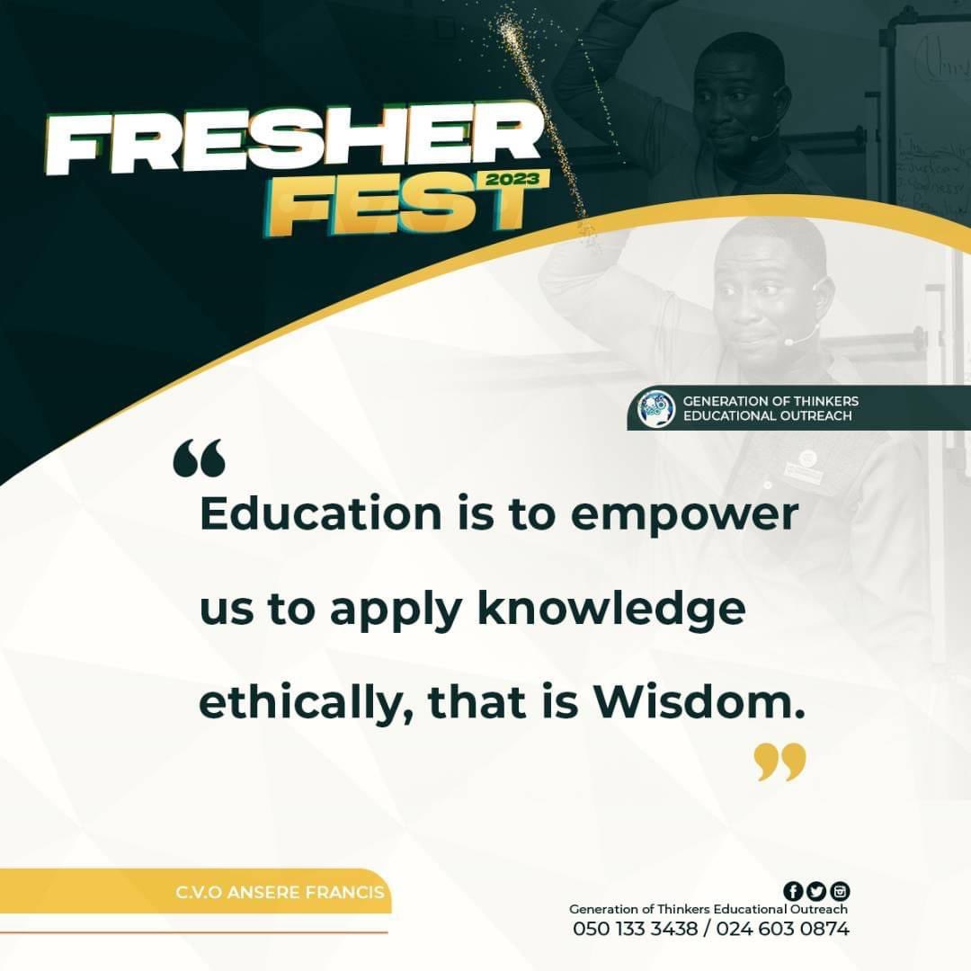 lifestrategistt's tweet photo. From our Just ended Fresher-Fest 2023 

PART 4

Organized for all 1st years in all Tertiary Institutions.
#FresherFest
#PastorAnsere
#GenerationOfThinkers 
#EducationalOutreach https://t.co/8oEDK6CJGj