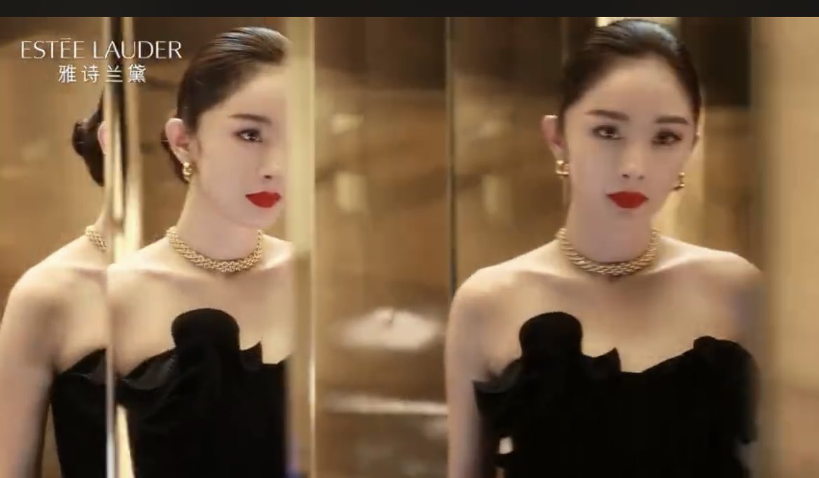 Queenbee_fox's tweet photo. Global spokesperson @EsteeLauder #YangMi 

😍😍she is a shining star 🌟 @esteelauder_ID https://t.co/RnT2yF3YHm