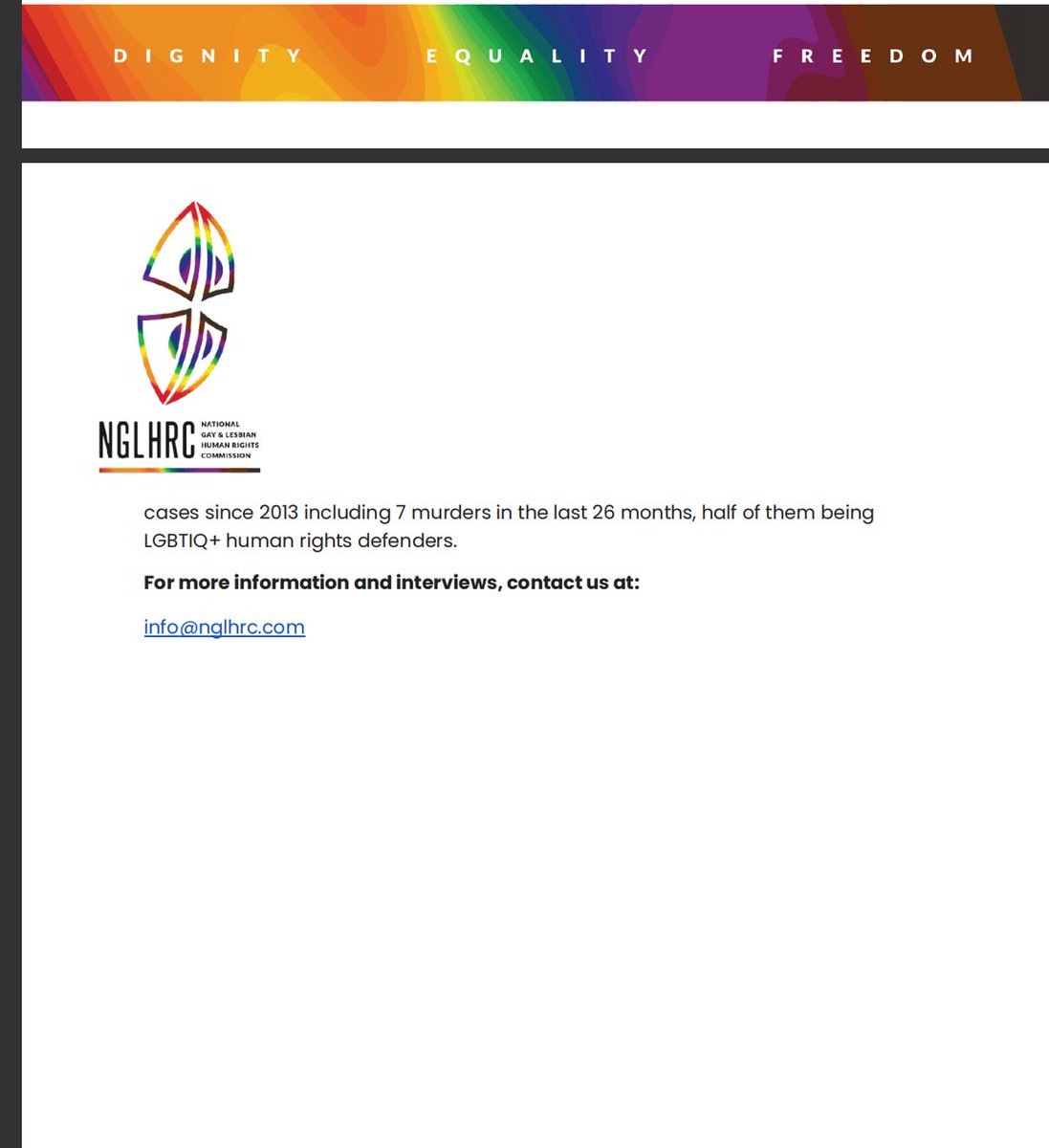 INENDorg's tweet photo. At a time when the Kenyan LGBTIQ+ Community is decrying the increased targeting and violence, this SCORK decision affirms the spirit and intention of the
constitution to protect all Kenyans and guarantee their rights. @NGLHRC 
 #JusticeForAll #GayRightsAreHumanRights https://t.co/FHmw09HEV3