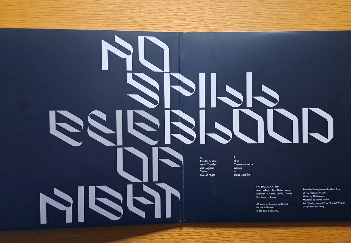 no spill blood (@no_spill_blood) on Twitter photo Eye of Night is released today! Thanks to all involved - Rian & Scan for getting it down on the nugs, Phil Manley for mixing, James Plotkin for the Master and <a href="/svartrecords/">Svart Records</a> for putting it out on delicious gatefold vinyl with incredible art by the legendary Michael Whelan! Eye of Night is released today! Thanks to all involved - Rian & Scan for getting it down on the nugs, Phil Manley for mixing, James Plotkin for the Master and <a href="/svartrecords/">Svart Records</a> for putting it out on delicious gatefold vinyl with incredible art by the legendary Michael Whelan!