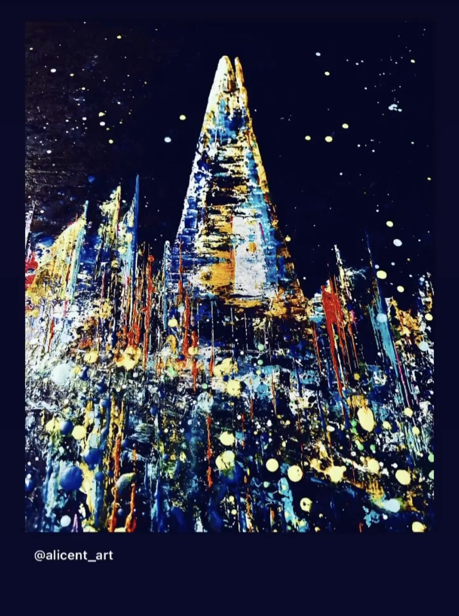 Alicent_art's tweet photo. The Shard ✨ #London #UK #ArtistOnTwitter #ArtLovers https://t.co/40d0HYegv3