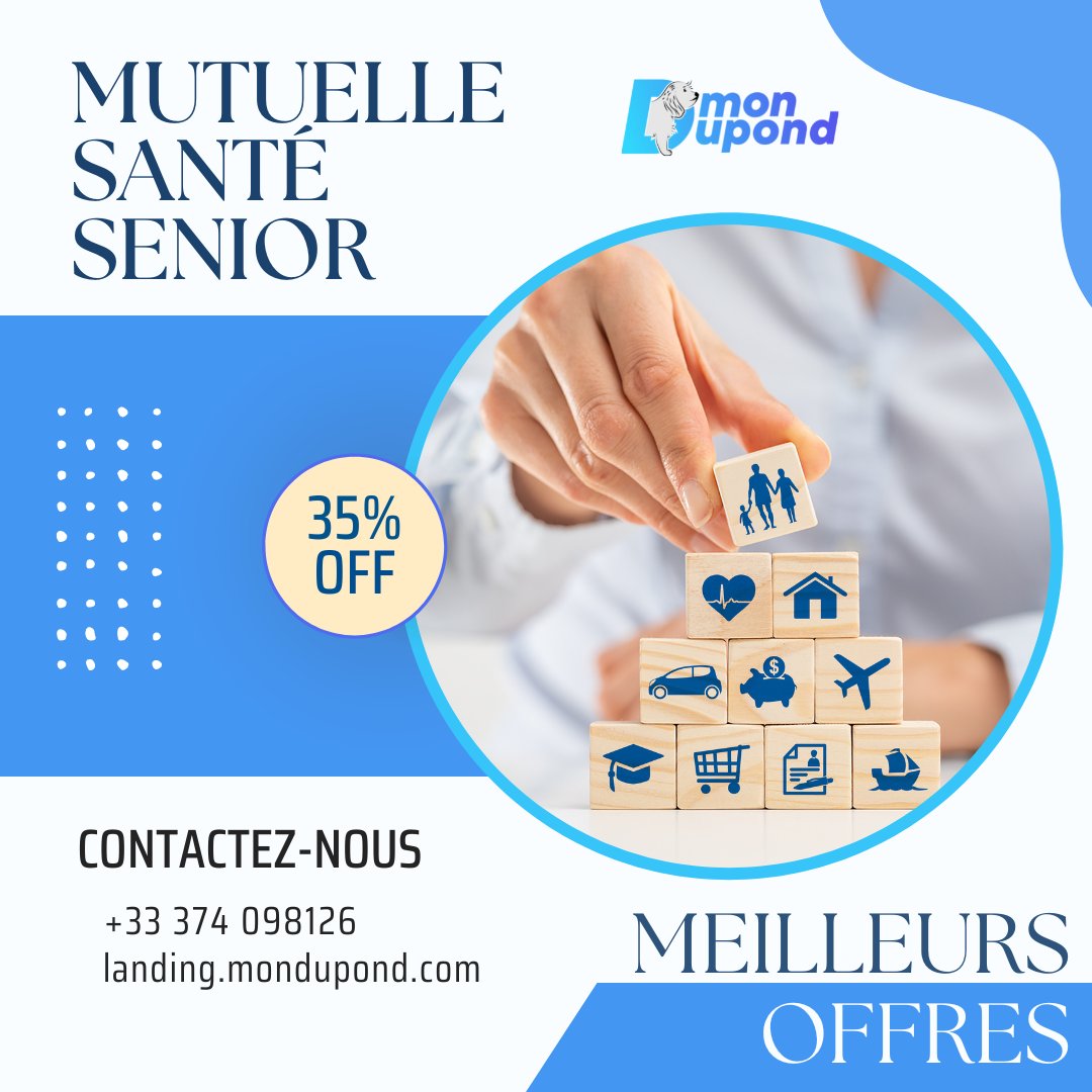 MonDupond's tweet photo. #Mondupond  vous propose de nombreux devis pour votre #mutuellesanté, en fonction de votre situation sociale, avec 𝒅𝒆𝒔 𝒓𝒆𝒎𝒃𝒐𝒖𝒓𝒔𝒆𝒎𝒆𝒏𝒕𝒔 𝒂𝒍𝒍𝒂𝒏𝒕 𝒋𝒖𝒔𝒒𝒖'à 35%.

https://t.co/mpEtkHqBQK

#santé #france #assurance #Retraite 
#VendrediLecture #SRFCSHA #Ukraine https://t.co/gUwiNV8a87