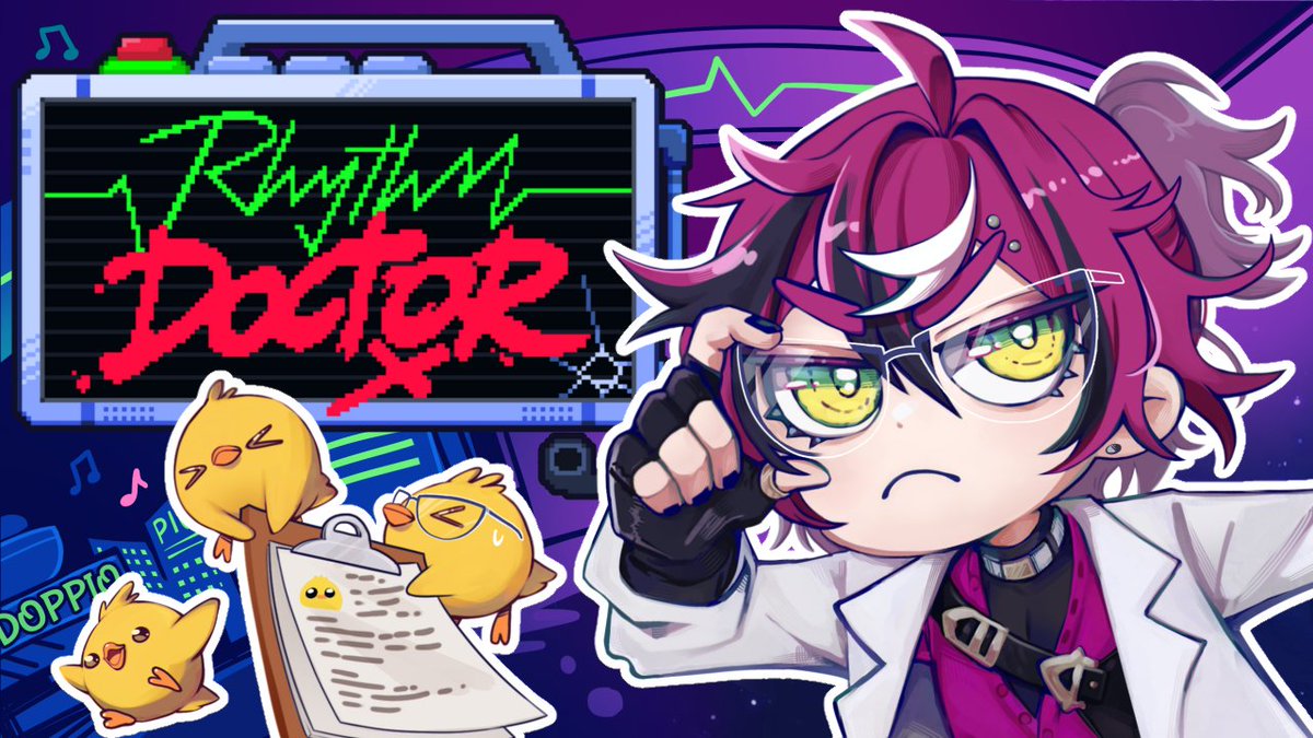 Bakuzen_art's tweet image. When I saw the official Rhythm Doctor art I just had to make this

🔗: drive.google.com/drive/folders/… #Dropsights #Doppionails