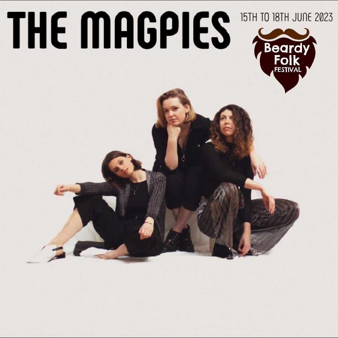 🔥 CONFIRMED 🔥 We're delighted to announce the final artists for Beardy Folk Festival 2023 📣 @magpiesmusicuk will be headlining our Acoustic Stage on Sunday 18th June 🙌 #themagpies #folkmusic #beardyfolk #musicfestival