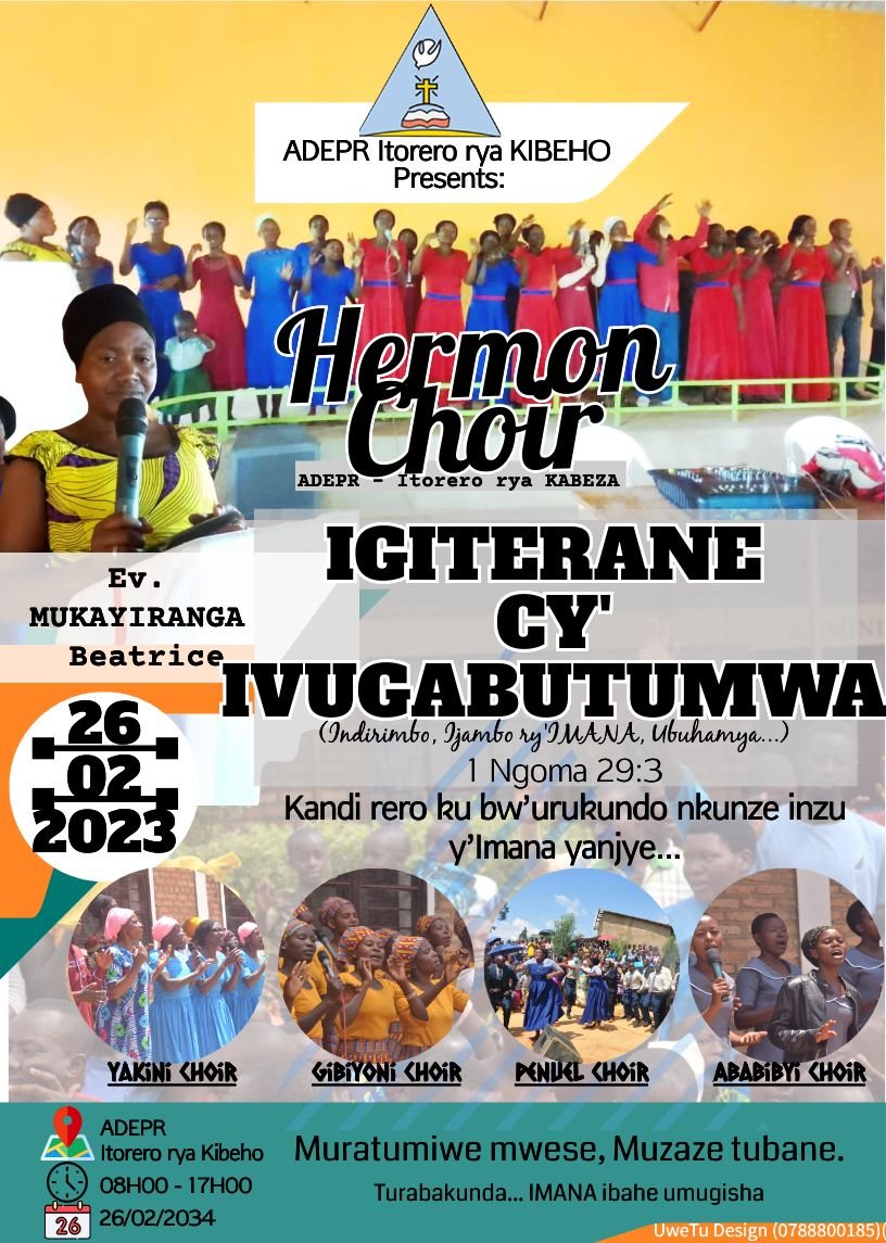 CKibeho's tweet photo. Muratumiwe mwese! https://t.co/jhYbwSRV1M