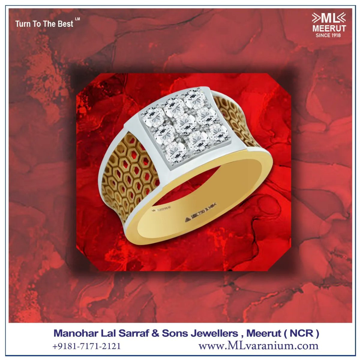 MLVaranium's tweet photo. Natural Diamond Jewellery in
18kt Gold 

COLOR 
G - (Rare white) 
H - (White)

CLARITY - VVS 

Designer Piece For A Perfect Man 

For Price and Other Details 
visit our website 👇🏻
https://t.co/DjddAgIX8y 

Diamond Gents Ring 
https://t.co/nYbOlAj5NA https://t.co/z8qg2QrIEy