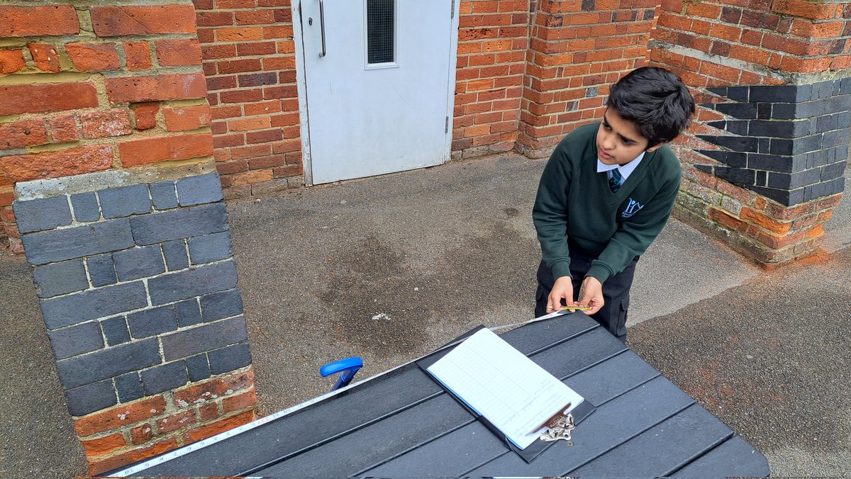 This week we've been learning about standard units of measurement. Here we are estimating and measuring distances in the playground!