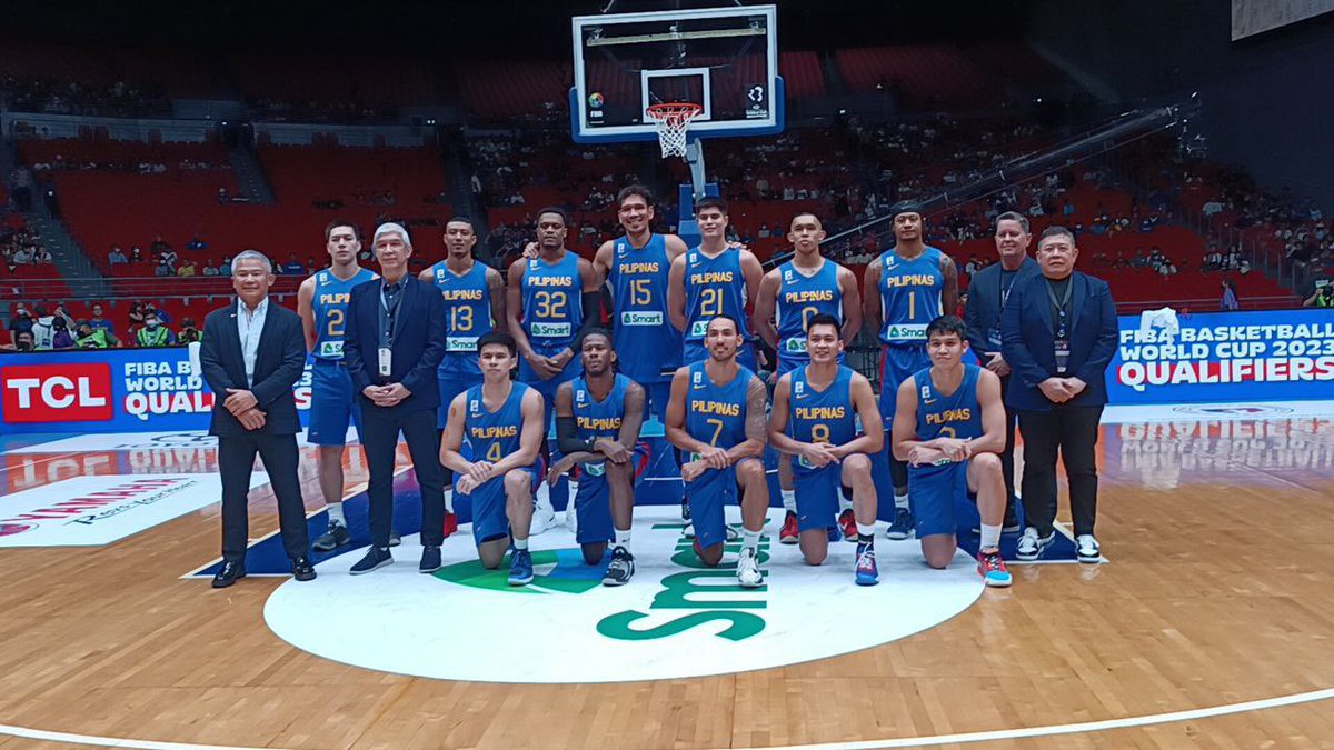 Our boys are ready to raise our flag! #ParaSaPilipinas 🇵🇭❤️

Catch and support Gilas Pilipinas in their game tonight vs. Lebanon on TV5, One Sports and One Sports+. 

#FIBAWC #WinForAll #WinForPilipinas