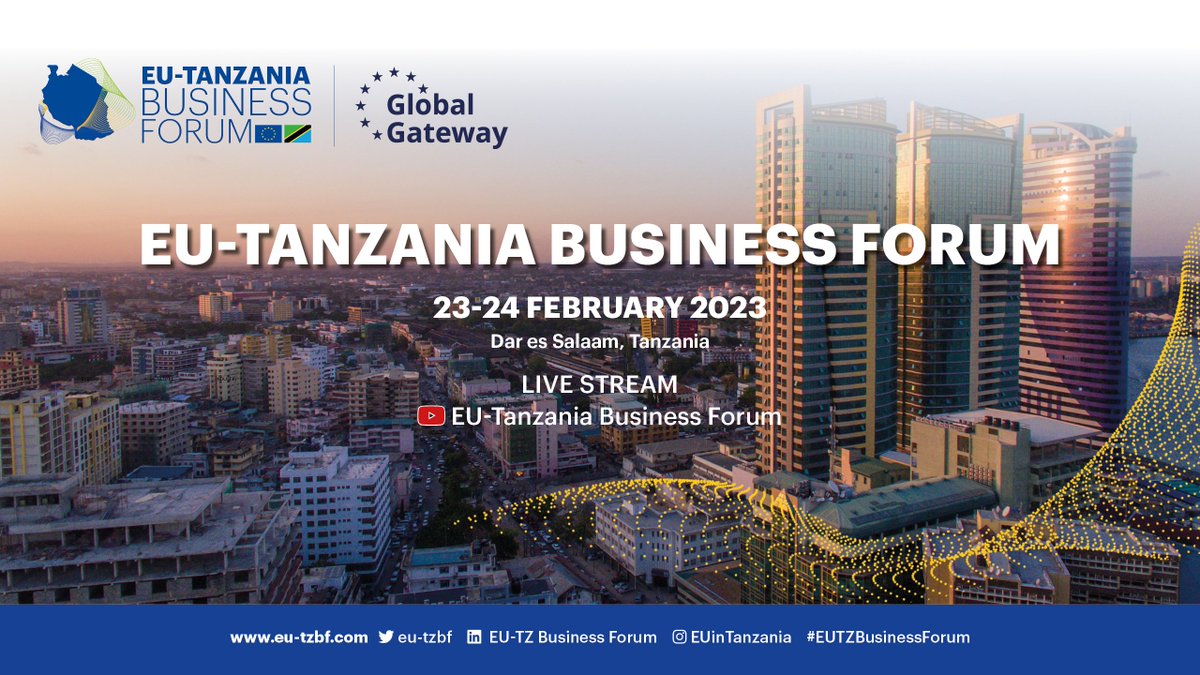 #EUTZBusinessForum is wrapping up strong! Watch the important announcements and signing of key investments taking place today, and the auspicious closing ceremony officiated by H.E. Dr Hussein Mwinyi, President of the Revolutionary Government of Zanzibar:
youtube.com/live/1_B1gGcVV…