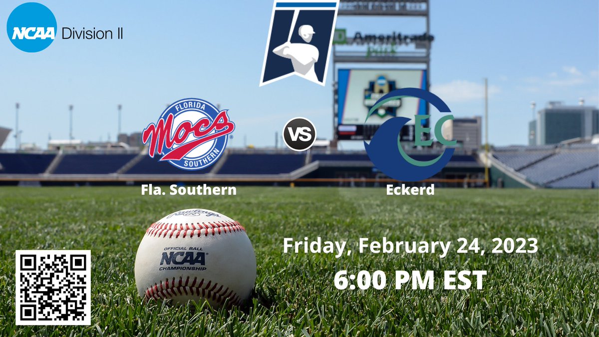 baseball_dii's tweet photo. 6:00 PM EST
Fla. Southern vs Eckerd | NCAA D II BASEBALL
🔗 https://t.co/t5WkbWfMGV
Friday, February 24, 2023
@FSC_Mocs @MocsBaseball @Vaun_Brown22 @FSC_Alumni @coachdoorey13 @stevencrabtree8 @BlockCRyan @davidkopp_ @josh_hines6 @ryan_magdic @LakeFisher23 @drewcav1 https://t.co/bTbhdAk1Ky