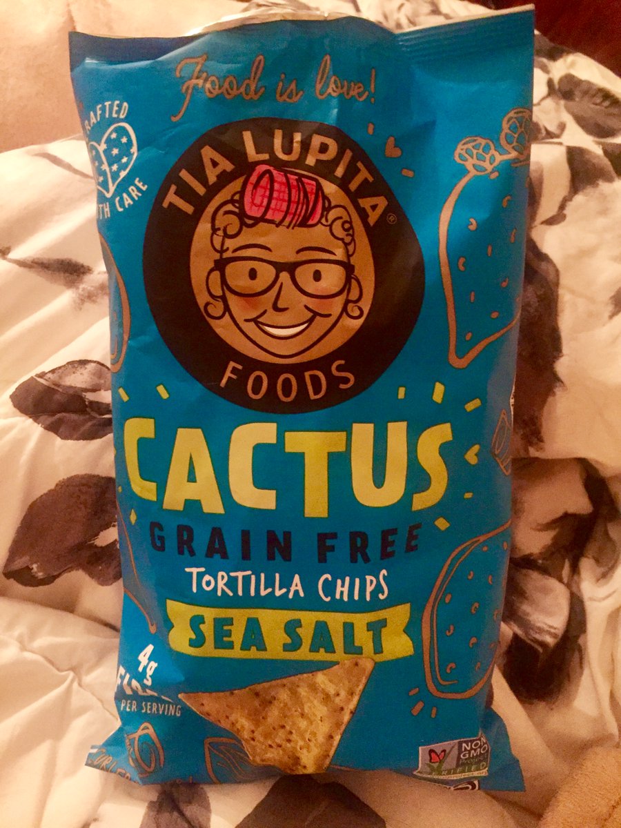 Thank you @tialupitafoods for the cactus tortilla chips #seasalt #grainfree #nationalgreenweek #tortillachipday amzn.to/3ISKfrv