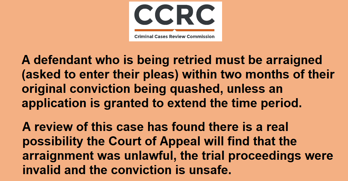 Criminal Cases Review Commission (CCRC) on Twitter: 