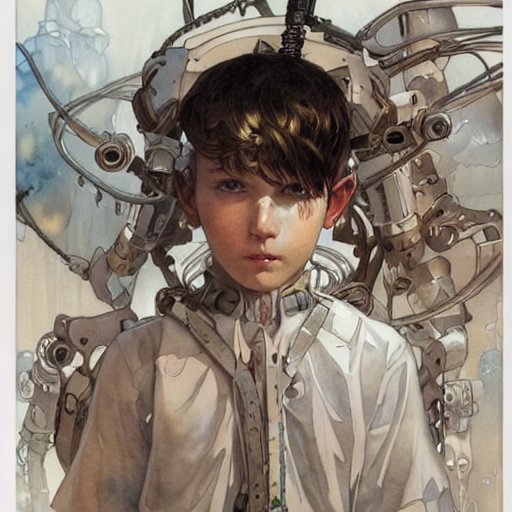 「水彩画風の表現も意外と上手い。Generated Stable Diffusio」|米田仁士 Hitoshi Yonedaのイラスト