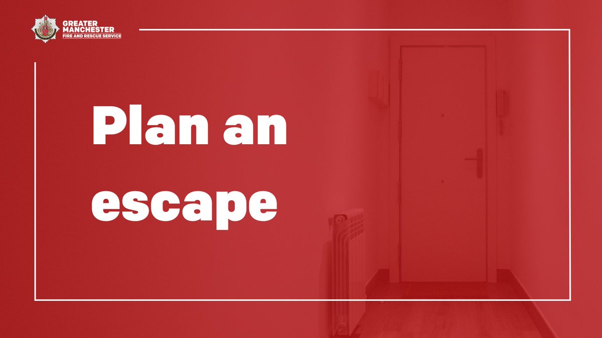 manchesterfire's tweet photo. You need to be prepared and have an escape plan - one day it could just save your life!
Everyone who lives with you should know how to escape too.
Learn more ๐ https://t.co/Mo5jeKObm3
#TestingTesting123 https://t.co/WSCN9zKkYF