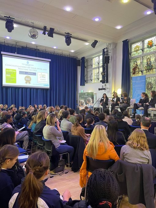 Wonderful to see so many girls and their parents at the first session of our 11+ Offer Holder Day today! We look forward to welcoming you to FHS in September ✨ #LondonGirlsSchools #FHSCommunity