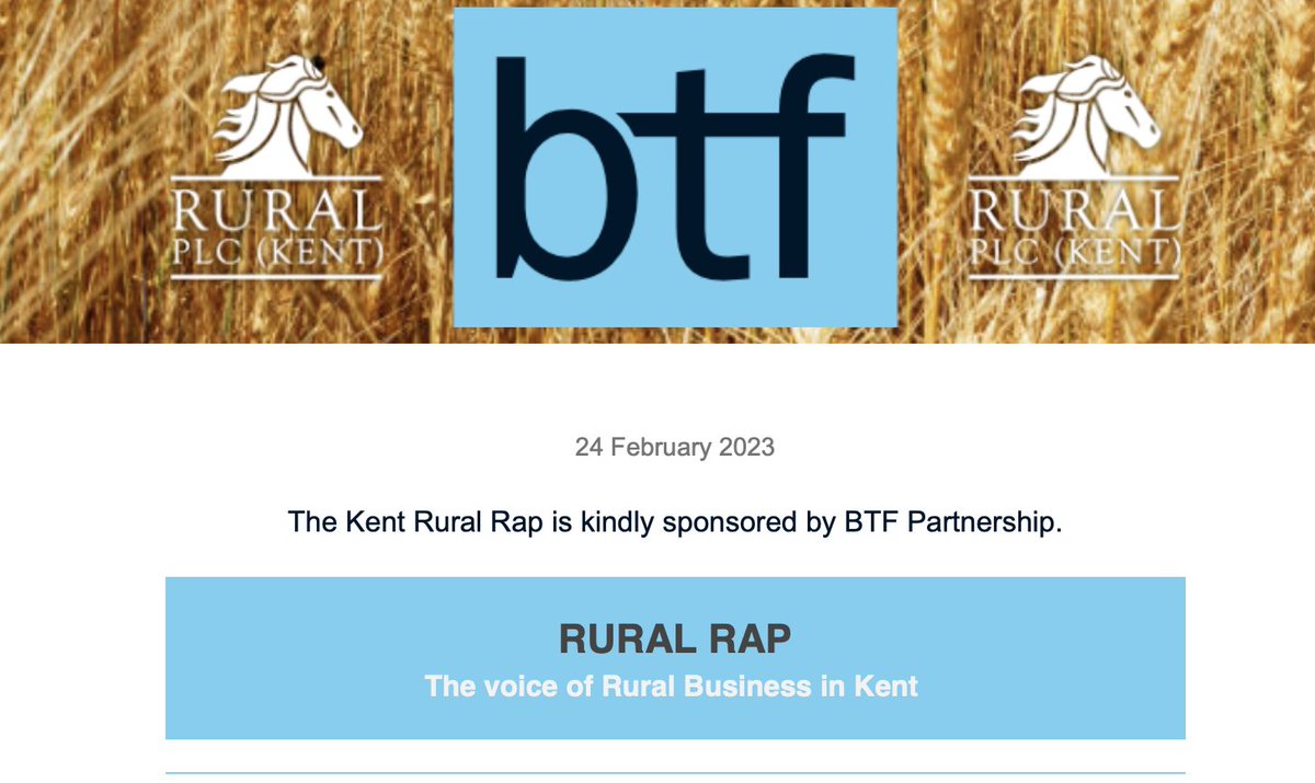 Catch up with the latest rural business news in this week's edition of Rural Rap mailchi.mp/120e1e1cd3b0/k… 

#rural #business #news
