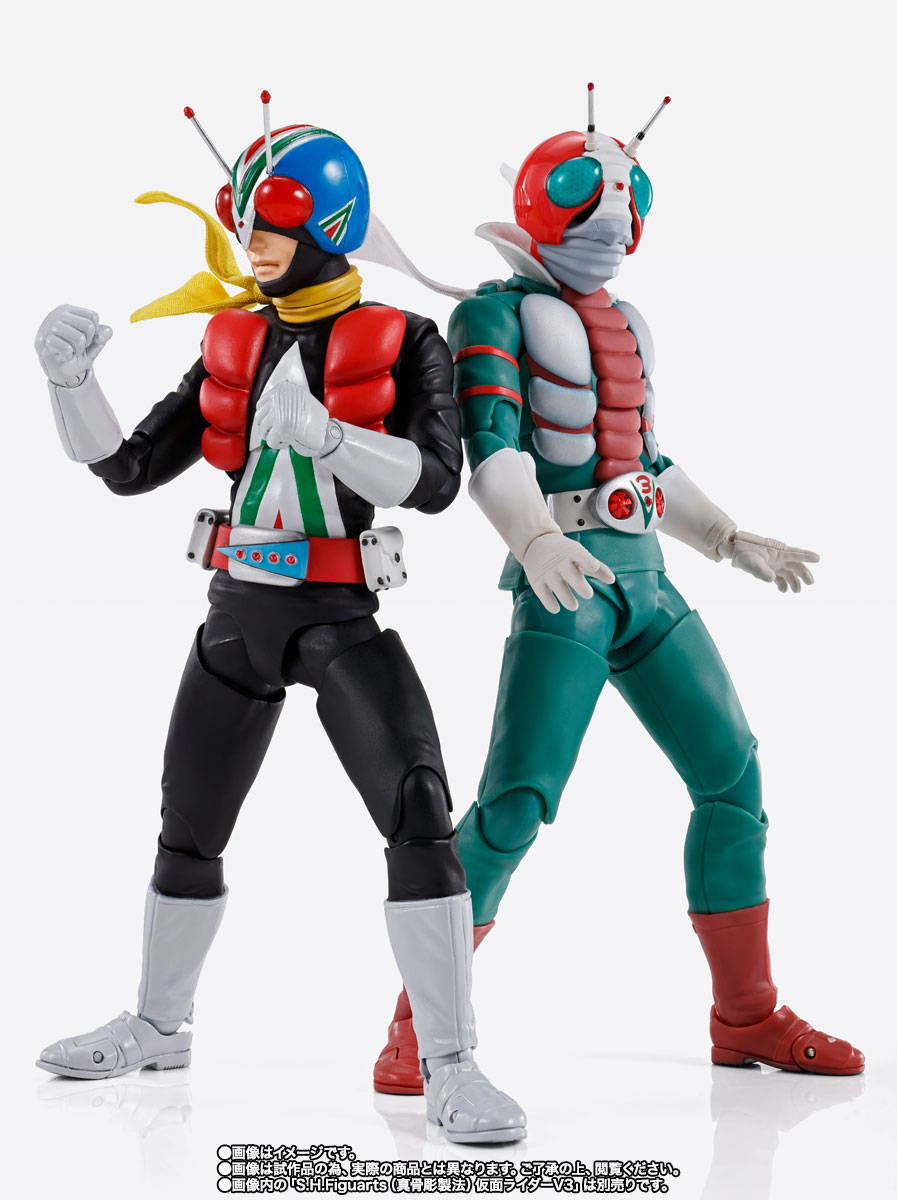 魂ウェブ限定仮面ライダー真骨頂V3＆ライダーマン未開封 魂ネイションズ公式 on X: 