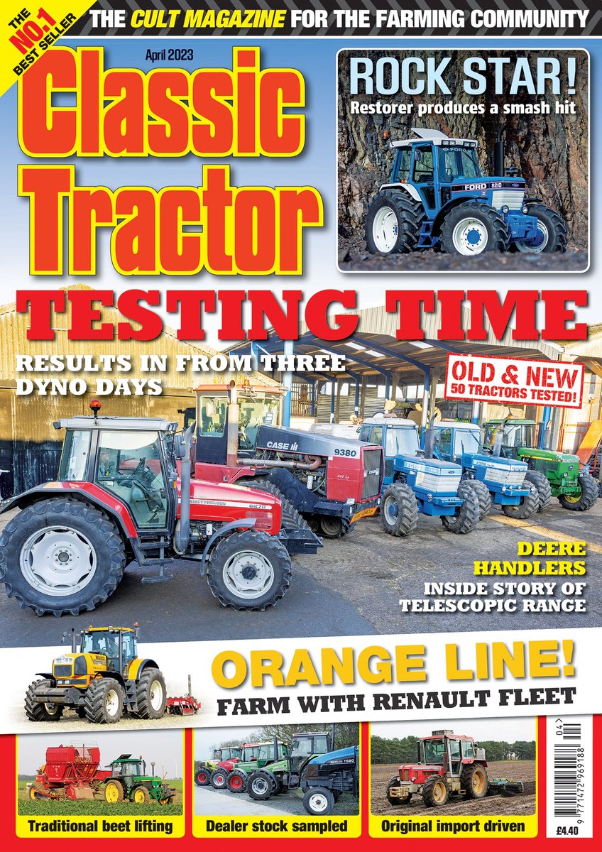 The latest issue of Classic Tractor is in the shops today. We have tractors of all shapes, sizes and colours for classic fans.