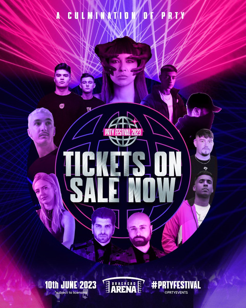 prty_events's tweet image. ON SALE NOW 🚨 #prtyfestival 

Tickets - skiddle.com/festivals/prty…