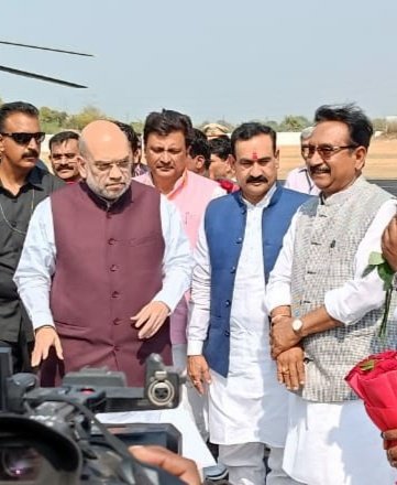 drnarottammisra's tweet photo. मां शारदा की पावन नगरी मैहर पहुंचने पर गृह एवं सहकारिता मंत्री माननीय श्री अमित शाह जी का स्वागत किया।
#MPWelcomesAmitShah #AmitShahInMP https://t.co/bXLflcu6Kg