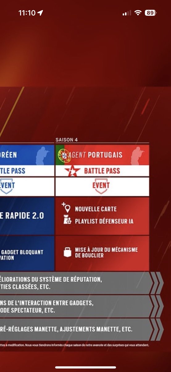 Enfin un agent portugais, ça va faire des grands mur de protection aha