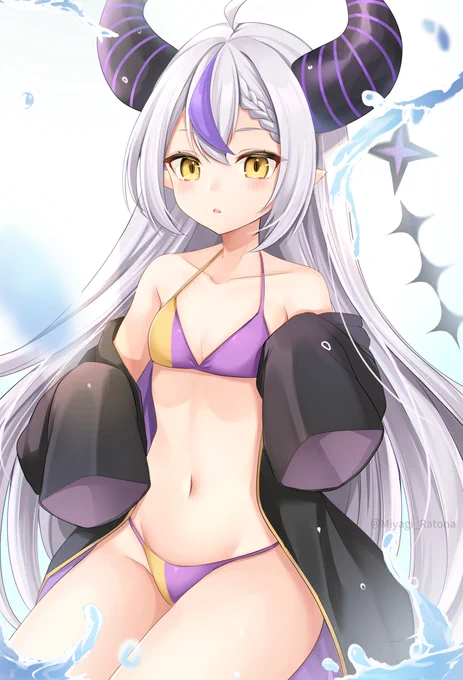 おかえりラプちゃん! #laplus_artdesu 