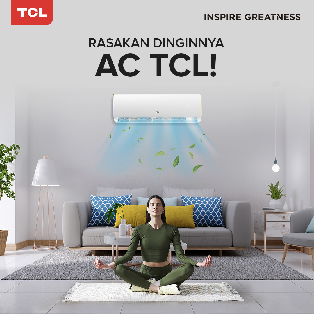 tclelectronicid's tweet photo. Diluar udara panas, masuk ke dalam ruangan masa harus ngerasa pengap lagi? Pasti bete banget kan! Sama mimin juga pasti bete banget!
Makanya mimin mau kenalin kalian sama AC TCL XA dan X5 dijamin masuk ruangan langsung adem~~!!🍃🍃
#TCLFestive #TCL #TCLIndonesia #TCLSmartChoice https://t.co/arf2pPFx6z