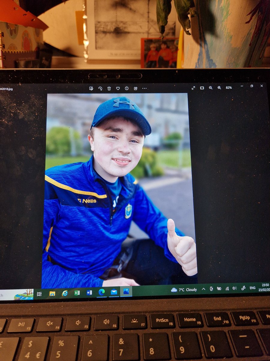Whilst attempting to add file to an e mail I suddenly became very overwhelmed & tearful. I clicked on the PDF document I required but instead this image of Archie appeared I know it makes SENSE! I needed to see him so much❤️‍🩹 I do not know how you did it Archie 'Thank You'