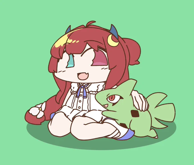 ロアちゃんとヨーギラスロアちゃんポケモンライフしてる?サトシの物語も終わりに近づいてるけどロアちゃん見てるかな?名探偵ピカチュウ見た時の話や最初のアニポケ見た時の話も好きだったからまたいつかポケモン話も聞きたいよロアちゃんが欲しくなるポケモングッズとの出会いを〜 #ロアート 