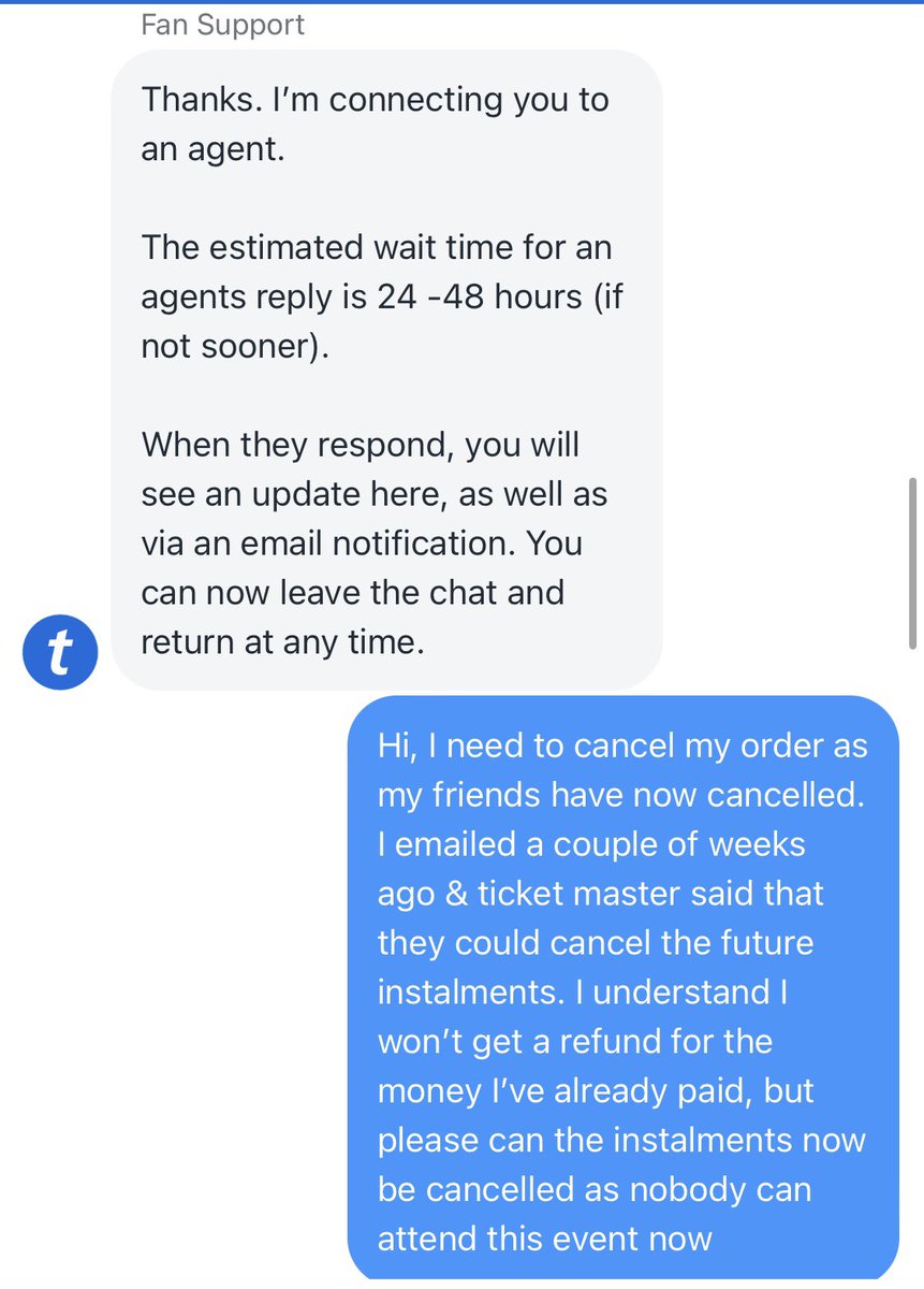 sophbartram's tweet photo. @TicketmasterCS This is via the ticket master app. I haven’t had a response since Kathleen wrote back to me on 18th Feb https://t.co/yOiZoUVY9m