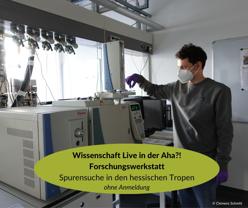 Senckenberg's tweet photo. 📢 Am Samstag gibt es eine weitere Veranstaltung in der "Aha?! Forschungswerkstatt" 👀Clemens Schmitt ist Geowissenschaftler und erforscht das Klima vor über 40 Millionen Jahren und wie er das macht, wird er dir verraten🌤️🌩️
📅 25. Februar um 14:00 Uhr
👉 https://t.co/bUTlRmPo9G https://t.co/dA4ZyjAxZW