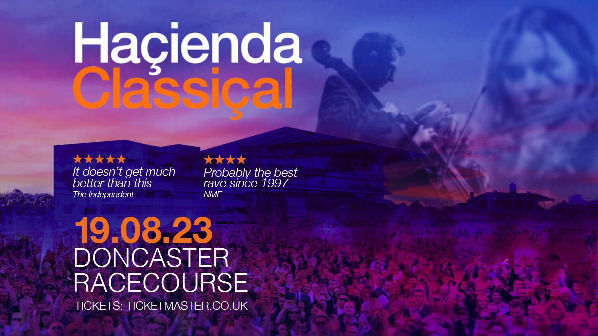 Liveafterracing's tweet photo. Don't miss your chance to see Hacienda Classical (@FAC51hacienda) bringing the very best club classics to @DoncasterRaces on Saturday 19th August.

Tickets now on sale! 👉 https://t.co/mjA7Pk0a4a

#LiveAfterRacing #DoncasterRaces #summer #livemusic https://t.co/YB2HOwQOhP