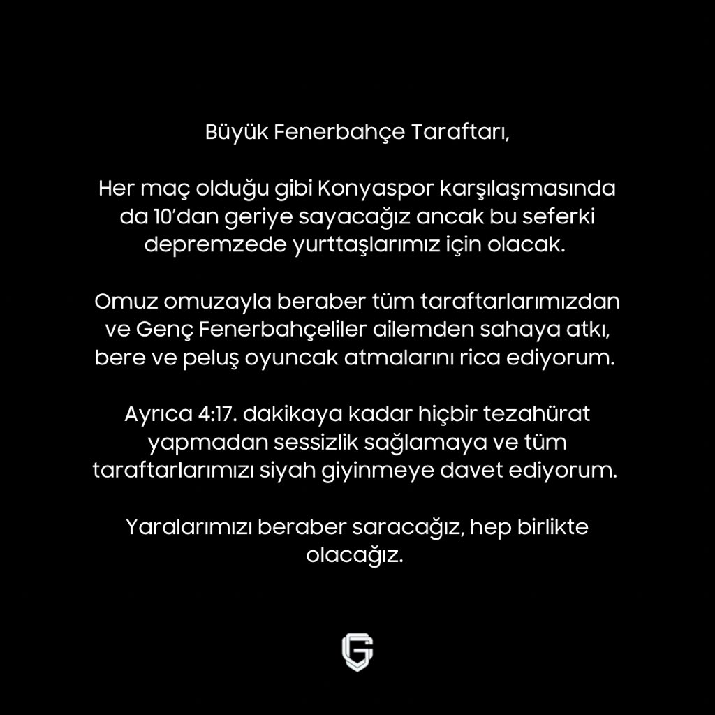 Yaralarımızı beraber saracağız, hep birlikte olacağız.