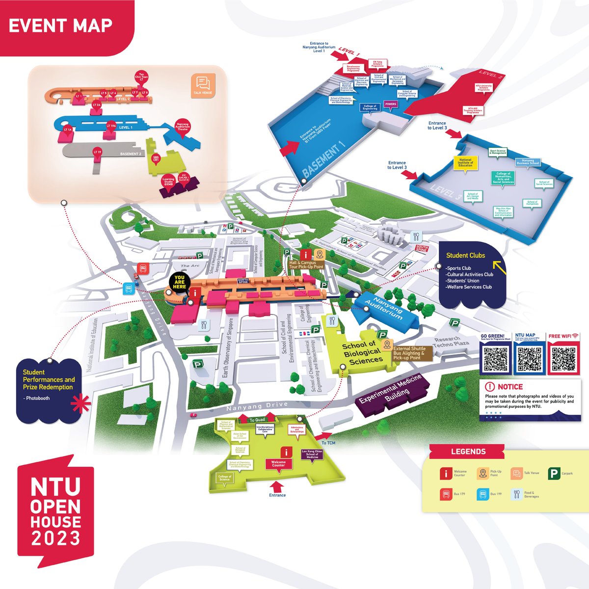 Plan your visit to NTU for our In-Person Open House 2023! Check out the full schedule and event map on our e-programme which is downloadable on our Open House website. See you on campus tomorrow!

🔗 ntu.edu.sg/openhouse
#NTUAdmissions #NTUsg #NTUOpenHouse2023
