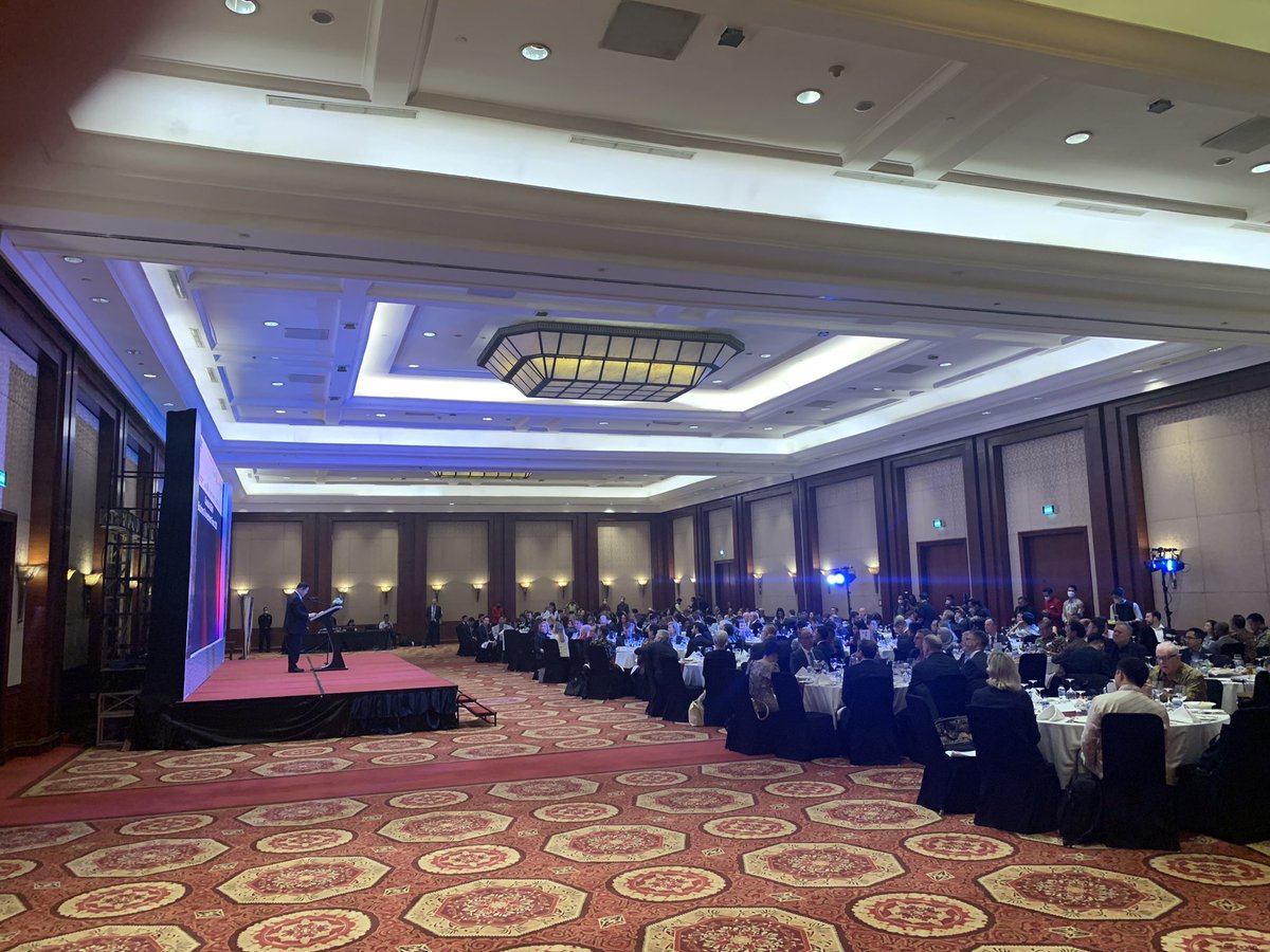 BrianCShipley's tweet photo. Secretary-General of @ASEAN @hourn_kao addresses a capacity crowd of Canada and ASEAN business leaders at the @CAN_ASEAN Business and Investment Forum in Jakarta. Lots going on with #ACAFTA negotiations, Canada’s #IndoPacific Strategy, and Indonesia chairing ASEAN this year. https://t.co/9OriUwyada